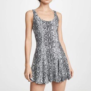 Alice + Olivia Snake skin print Mini Dress